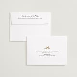 "Ribbon" - Save the Dates in Midnight by Elly - FREE Recipient Addressing