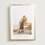 "Glimmer" - Save the Dates in Vanilla by Nicole Walsh - Front