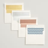"Madeira" - Save the Dates in Ocean by Robert and Stella - Envelope Liner Options