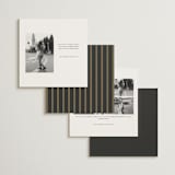 "Timeless Nature" - Save the Dates in Ebony by Ana de Sousa - Back of Card Options