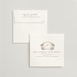"Timeless Nature" - Save the Dates in Ebony by Ana de Sousa - FREE Recipient Addressing