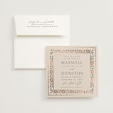 "Timeless Nature" - Save the Dates in Champagne by Ana de Sousa - Save the Date with Envelope