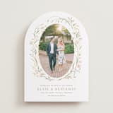 "Meadow" - Save the Dates in Spring Mist by Erin L. Wilson - Front