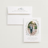 "Meadow" - Save the Dates in Blue Bonnet by Erin L. Wilson - Save the Date with Envelope