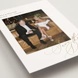 "Side Swept" - Save the Dates in Pearl by Melanie Kosuge - Detail