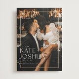 "Surround" - Save the Dates in Pearl by Brooke Chandler - Front