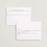 "Surround" - Save the Dates in Pearl by Brooke Chandler - FREE Recipient Addressing