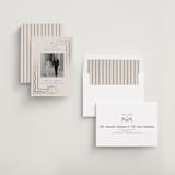 "Olive Elegance" - Save the Dates in Silk by Ana de Sousa - Assembled