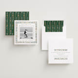 "Square Leafy Border" - Save the Dates in Snow by Alethea and Ruth - Assembled