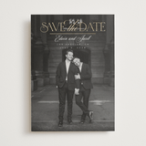 "Union" - Save the Dates in Pearl by Leah Bisch - Front