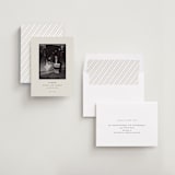 "classically yours" - Save the Dates in Cream by Sara Hicks Malone - Assembled