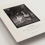 "classically yours" - Save the Dates in Cream by Sara Hicks Malone - Detail