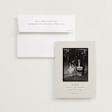 "classically yours" - Save the Dates in Cream by Sara Hicks Malone - Save the Date with Envelope