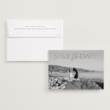 "Breathtaking" - Save the Dates in Moonstone by Olivia Raufman - Save the Date with Envelope