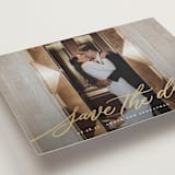 "Daisy" - Save the Dates in Chamomile by Wildfield Paper Co - Detail