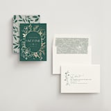 "Chelsea" - Save the Dates in Emerald by Vera Lim - Assembled