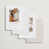 "Garland Arch" - Save the Dates in Linen by Laura Hankins - Back of Card Options