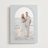 "subtle shimmer" - Save the Dates in Sea Glass by Susan Zinader - Front