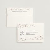 "glistening stardust" - Save the Dates in Midnight by Angela Marzuki - FREE Recipient Addressing