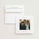 "Our Snapshot" - Save the Dates in Pearl by Ana Sharpe - Save the Date with Envelope