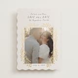 "Flourishing" - Save the Dates in Cloud by Laura Hankins - Front