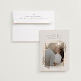 "Flourishing" - Save the Dates in Cloud by Laura Hankins - Save the Date with Envelope