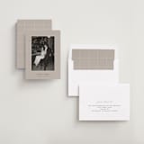 "Chic Photo" - Save the Dates in Taupe by Louise Kay - Assembled