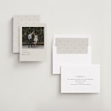"Circled" - Save the Dates in Cream by Baumbirdy - Assembled