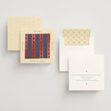 "Woven" - Save the Dates in Navy by Baumbirdy - Assembled