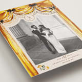 "Tuileries" - Save the Dates in Golden by Claudia Orengo - Detail