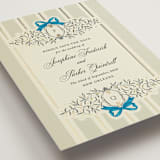 "Josephine" - Save the Dates in Marine by Jackie Crawford - Detail