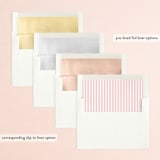 "swell" - Save the Dates in Cloud by Jessica Williams - Envelope Liner Options