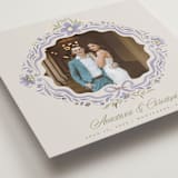 "FairyTale.." - Save the Dates in Heather by Vera Lim - Detail