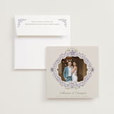 "FairyTale.." - Save the Dates in Heather by Vera Lim - Save the Date with Envelope
