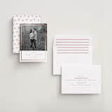 "Foil Frame" - Save the Dates in Pearl by Emily Sabol Goss - Assembled