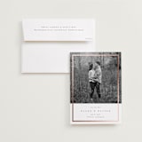 "Foil Frame" - Save the Dates in Pearl by Emily Sabol Goss - Save the Date with Envelope