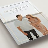 "Surrounded by love" - Save the Dates in Shell by Nicole Walsh - Detail
