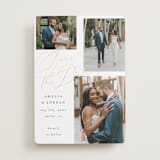 "Whimsy" - Save the Dates in Snow by AK Graphics - Front