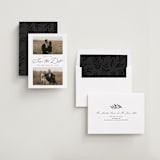 "bridge" - Save the Dates in Onyx by Kate Ahn - Assembled