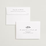 "bridge" - Save the Dates in Onyx by Kate Ahn - FREE Recipient Addressing