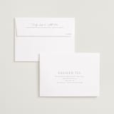 "Serene" - Save the Dates in Powder by Everett Paper Goods - FREE Recipient Addressing