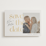 "Enfold" - Save the Dates in Cloud by Pati Cascino - Front