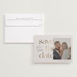 "Enfold" - Save the Dates in Cloud by Pati Cascino - Save the Date with Envelope