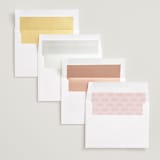 "Fields Forever" - Save the Dates in Cream by Meagan Christensen - Envelope Liner Options