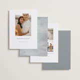 "San Diego" - Save the Dates in Cloud by Ashlee Townsend - Back of Card Options