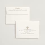 "Seaside" - Save the Dates in Champagne by Griffinbell Paper Co. - FREE Recipient Addressing