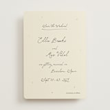 "Written in the Stars" - Save the Dates in Noir by Ani Somi - Front