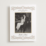 "Embrace" - Save the Dates in Peony by Susan Moyal - Front