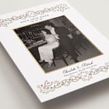 "Embrace" - Save the Dates in Peony by Susan Moyal - Detail