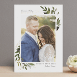 "Vines of Green" - Save the Dates in Fern by Susan Moyal - Front